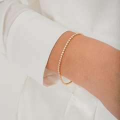 Pulseira Riviera Cristal 2MM