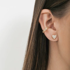 BRINCO CORAÇÃO ZIRCONIA LUXO P - comprar online