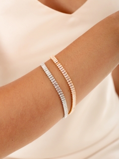 PULSEIRA BAGUETE CRISTAL AJUSTAVEL 4,5MM - buy online