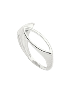 ANILLO GEOMÉTRICO LISO - Adrélle Semijoias
