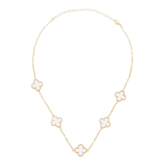 CHOKER 5 TREVOS - Adrélle Semijoias