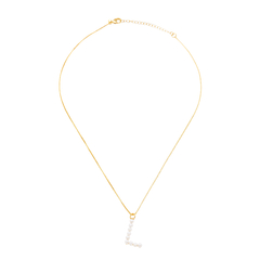 COLAR INICIAL PÉROLA SHELL STYLE - comprar online