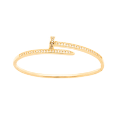 BRACELETE PREGO COM MICROZIRCONIAS - Adrélle Semijoias