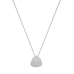 COLAR TRIANGULO MINIMALISTA COM ZIRCONIA - Adrélle Semijoias