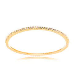 BRACELETE CRAVEJADO ZIRCONIAS ARTICULADO - loja online
