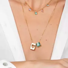 ESCAPULARIO CORAÇÃO E PEDRA QUADRADA - online store