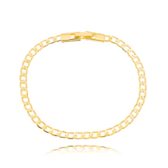 PULSEIRA ELOS GRUMET 4,7MM 18CM - Adrélle Semijoias