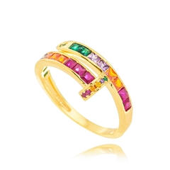 Image of ANEL PREGO CRAVAÇÃO PEDRA COLOR