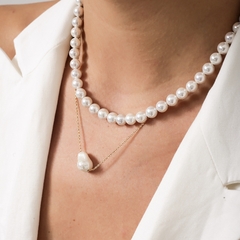 COLAR PEROLA SHELL - buy online