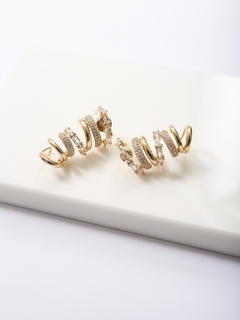 BRINCO EAR CUFF LUXO COM ZIRCONIA en internet