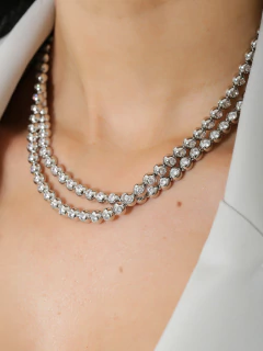 Imagem do CHOKER CRAVAÇÃO INGLESA LUXO ZIRCONIA