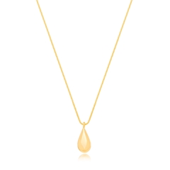 COLAR GOTA LISA OVAL - Adrélle Semijoias