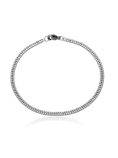 PULSEIRA AÇO INOX ELOS DUPLO GRUMET - comprar online