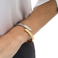 BRACELETE DUO ORGÂNICO - Adrélle Semijoias