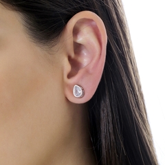 BRINCO GOTA ZIRCONIA RODIO