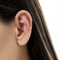 PIERCING FAKE 3 FILEIRAS TRABALHADO