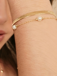 PULSEIRA FITA LISA 4 MM