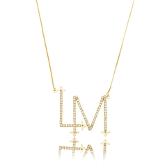 COLAR MONOGRAMA 2 LETRAS