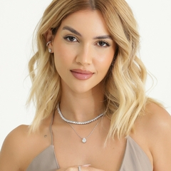 Imagen de CHOKER RIVIERA MONTURA DE 4 GARRAS CRISTAL
