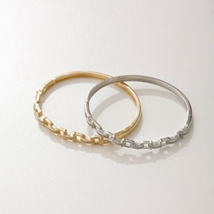Imagen de BRACELETE ELOS U COM ZIRCONIA