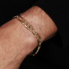 PULSEIRA MASCULINA 3 X 1 DIAMANTADA 7MM - comprar online