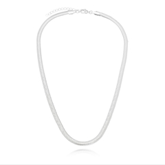 CHOKER MALHA SNAKE 4MM - loja online
