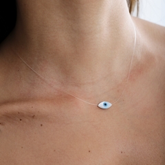 CHOKER OLHO GREGO MADREPEROLA FIO NYLON - buy online