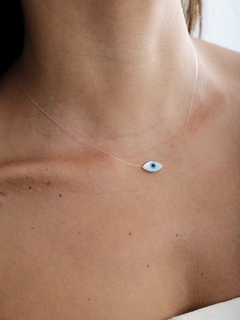 CHOKER OLHO GREGO MADREPEROLA FIO NYLON on internet