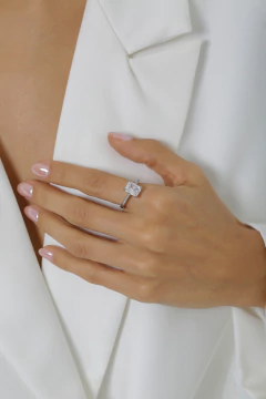 ANEL SOLITARIO MICRO ZIRCONIA RODIO BRANCO na internet
