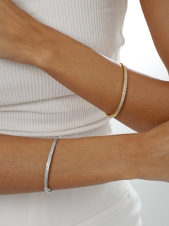 BRACELETE ZIRCONIA DUPLA LUXY - loja online