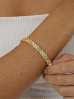BRACELETE FLOWER CRAVEJADO - tienda online