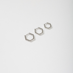 TRIO ARGOLA GEOMÉTRICA LISA on internet
