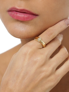 ANEL BOLD COM DETALHE ZIRCONIA on internet
