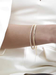 Pulseira Riviera Cristal 2MM - online store