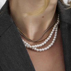 CHOKER MALHA SNAKE OFFICE - comprar online