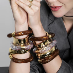 BRACELETE MAX GOLD LISO en internet