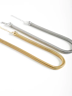 CHOKER RABO DE GATO 8MM - Adrélle Semijoias