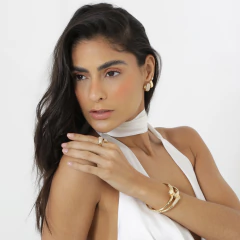 MIX GEOMÉTRICOS CRAVEJADO DUNE - Adrélle Semijoias