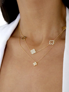 COLAR TREVOS CRAVEJADO - online store