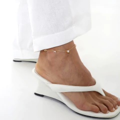 TORNOZELEIRA CORAÇÃO COM PONTO DE LUZ on internet