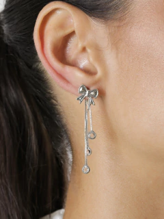 BRINCO EAR JACKET LAÇO COM ZIRCONIA - buy online