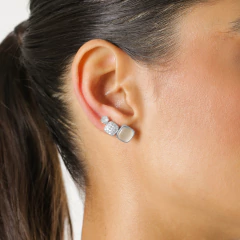 TRIO QUADRADO MADRE PÉROLA E CRAVEJADO