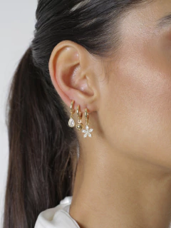 MIX BRINCO ARGOLINHAS LISAS E CRAVEJADAS - Adrélle Semijoias