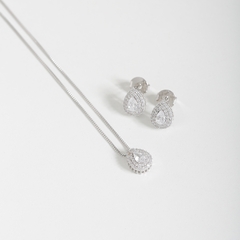 Image of CONJUNTO GOTA MICRO ZIRCONIA LUXO