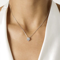 COLAR PONTO DE LUZ ZIRCONIA 8,0MM on internet