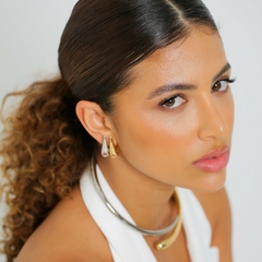 BRINCO GOTA LISA ICONIC - Adrélle Semijoias