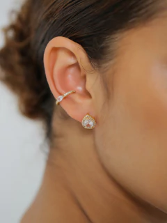 BRINCO GOTA ZIRCONIA TRAPÉZIO na internet