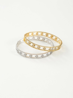 BRACELETE FLOWER CRAVEJADO VAZADO