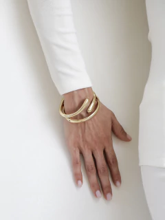 BRACELETE ARO LISO - Adrélle Semijoias