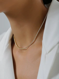 COLAR RIVIERA CRISTAL 2,5MM - online store